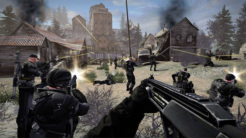 Illustration for article titled PS3 "Massive Action Game" Announced; Promises Battles Up to 256 Players